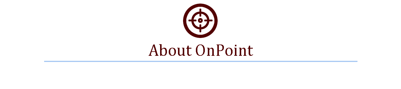 Welcome To OnPoint